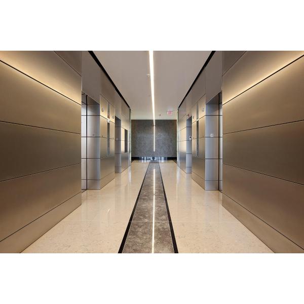 Fireproof Novel Design Decorative Wall Panel Mirror Aluminum Cladding Panels For Commercial Buildings