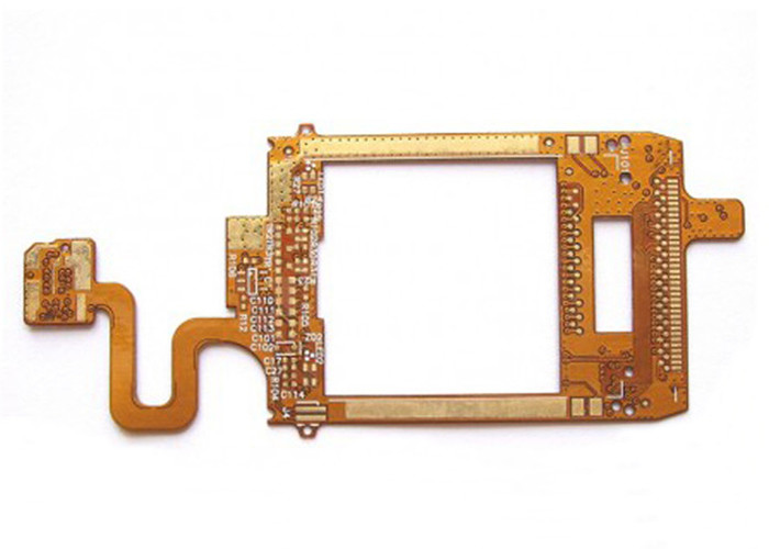  Immersion Gold Rigid Flex PCB Two Sided with Multiple Interconnects Manufactures