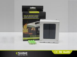  High Bright Solar Motion Sensor Light With Removable Battery / Solar Sensor Lamp Manufactures