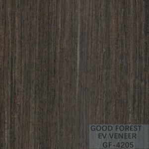  EV Black Oak Wood Veneer Reconstituted Composite Oak Veneer Interior Doors Manufactures