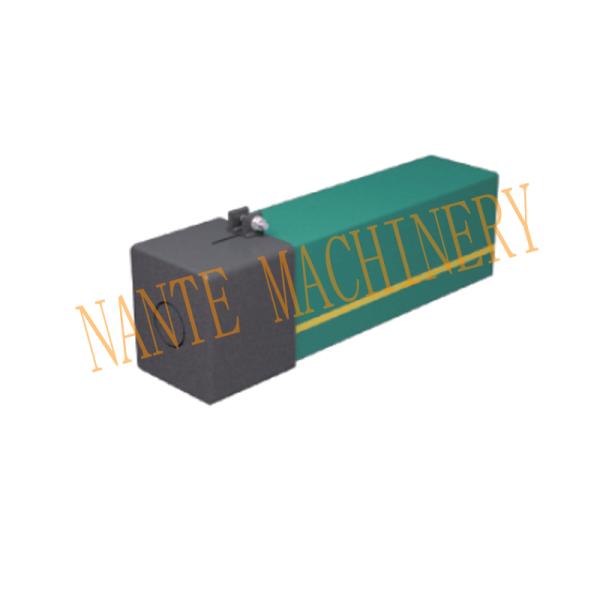 Plastic Black Green Light Conductor Rail System End Cap For HFP56