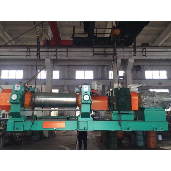 XK-560 Automatic Gap Adjustment Rubber Mixing Mill Machine with Stock Blender and Hydraulic Brake