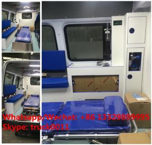  wholesale low price FORD TRANSIT XINSHIDAI shorter diesel transporting ambulance vehicle for sale,transfer ambulance Manufactures