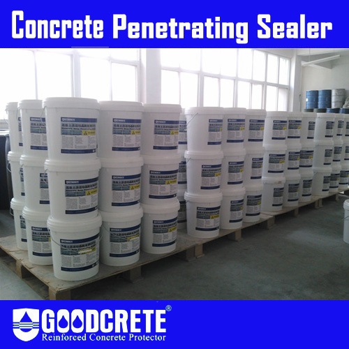 Crystalline Concrete Waterproofing, Surface applied