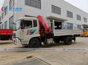 China Dongfeng Kingrun 10T Truck Mounted Knuckle Boom Cranes on sale
