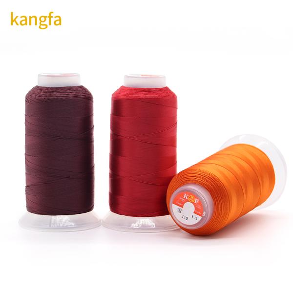 115G Weight Durable Polyester Sewing Thread for Leather Crafting 0.15-0.32mm Diameter