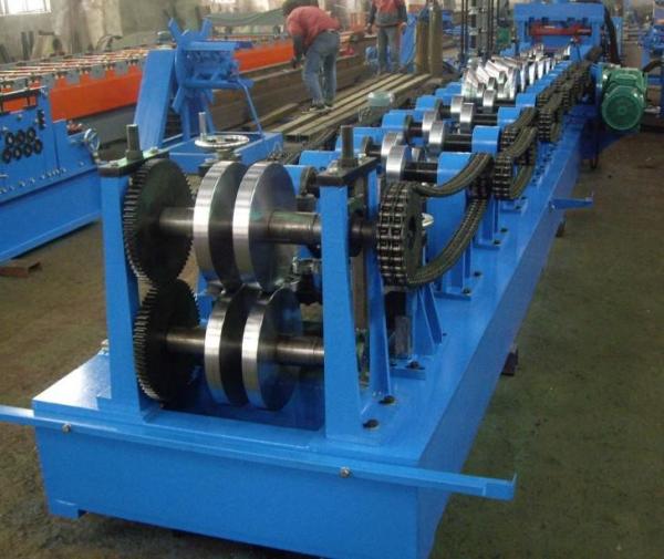 Quality Fully Automatic Galvanized Steel CZ Purlin Cold Roll Forming Machine High Speed for sale