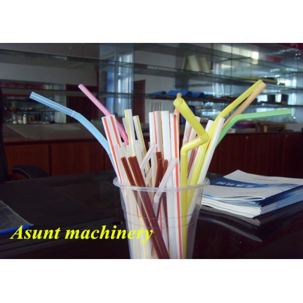 PP Drinking Straw single screw Extruder Machine Automatic 15KW