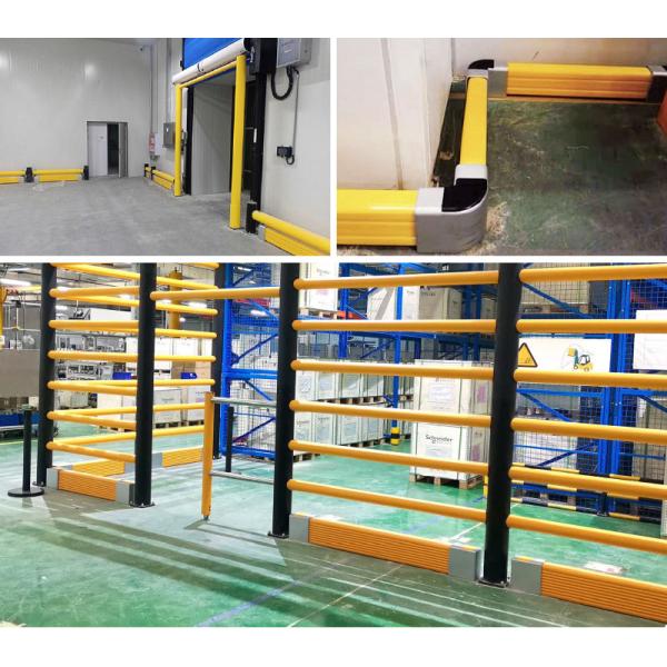 Polymer Ground Safety Barrier Traffic Guardrails