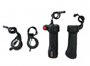  CE Electric Bike Thumb Throttle / Electric Bike Twist Throttle With Cables Manufactures