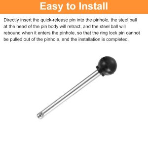 High Precision Quick Release Pin with Round Knob for Easy to Use Applications