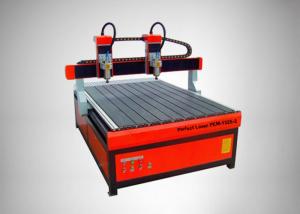 China High Speed CNC Router Machine 4 Heads Square Rail Multi - Spindle Engraver on sale