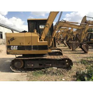 Second-hand Cate E70B Crawler Type Hydraulic Excavator with Engine Model