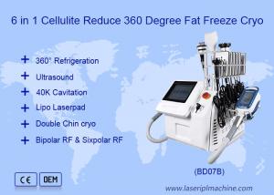 China Portable 650nm Cryolipolysis Body Slimming Machine Fat Freezing 6 In1 on sale