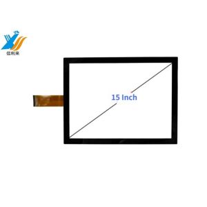 15 Inch Capacitive LCD Touch Screen Panel with USB/IIC Interface Multi Points