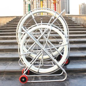 Customized Length Electrical Cable Pulling Tools Cobra Duct Rod Protable Frame