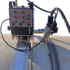 Portable Tank Vertical and Horizontal Seam Welding Carriage with Flexible Rails