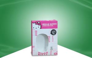  Full Color Paper Packaging Boxes Carton Box with  Window for Hello Kitty Mouse Manufactures