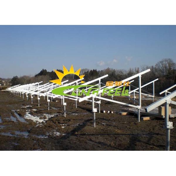 Quality Engineered Design Solar Mounting Solutions , Solar Panel Racking System for sale
