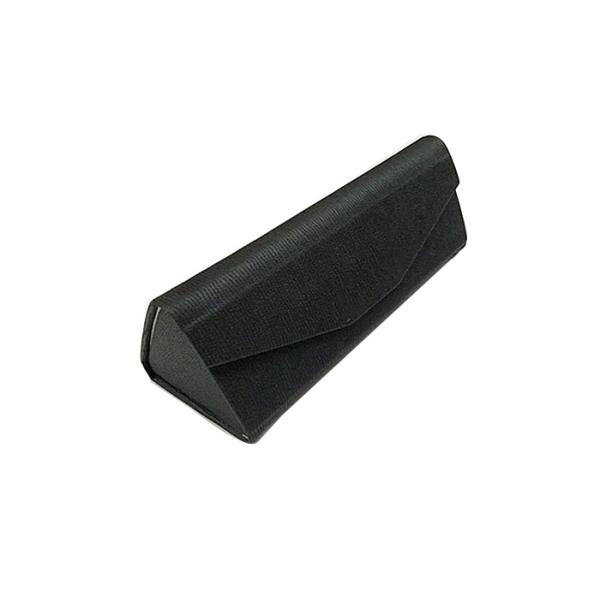 Triangular PVC Leather Foldable Sunglasses Storage Case Eyewear Case Box