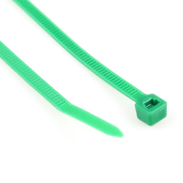 Electrical Colour Cable Ties Environmental Friendly Standard Lightweight