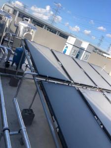  Commercial 5000l Solar Panel Water Heating System Combined With Heat Pump Hybrid Manufactures