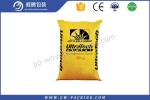 Virgin PP Woven Fabric Cement Mixing Bag , 25kg Sand PP Cement Packing Bags