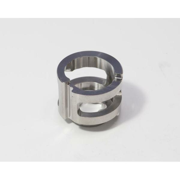 Stainless Steel Square / Cylindrical CNC Machined Components Anodized / Polished