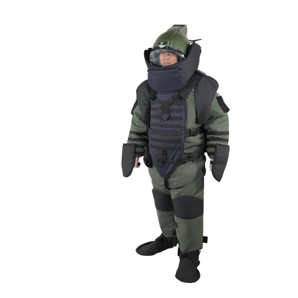 Comfortable Flexible EOD Bomb Suit Protection Dressing Kit With Communicating System