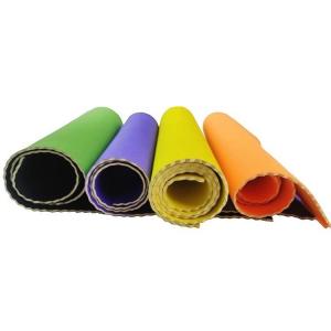  2-40mm Neoprene Wetsuit Material , Antioxidant Yellow Pink Neoprene Fabric Manufactures