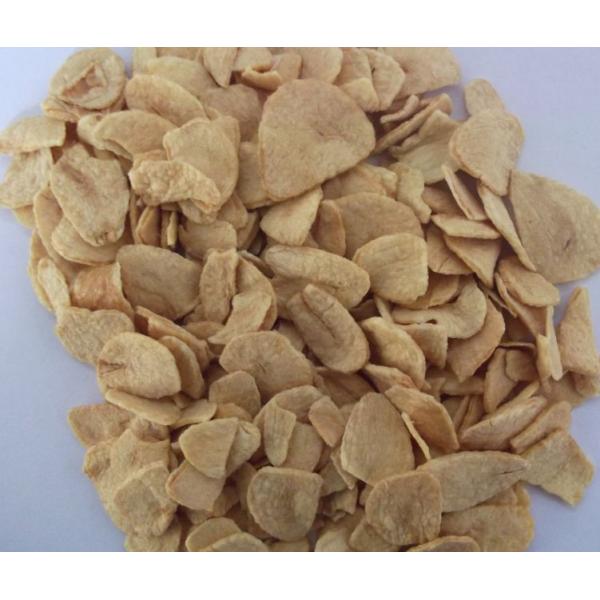 Fresh Pungency Odor 3*5cm Crispy Garlic Chips