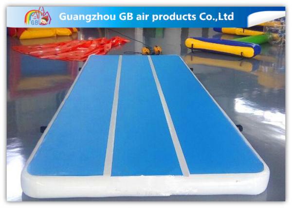 Quality Tumble Track Inflatable Air Mat , Inflatable Sports Games Gym Mattress Training for sale