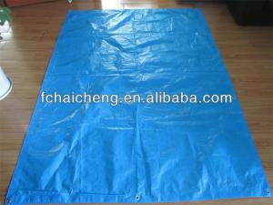  pe tarpaulin with rope and eyelet,various of colors plastic sheets Manufactures