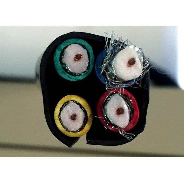 RG6U+CAT5E 75 Ohm Coaxial Cable 4 Core Complex With Lan Cable CATV CCTV