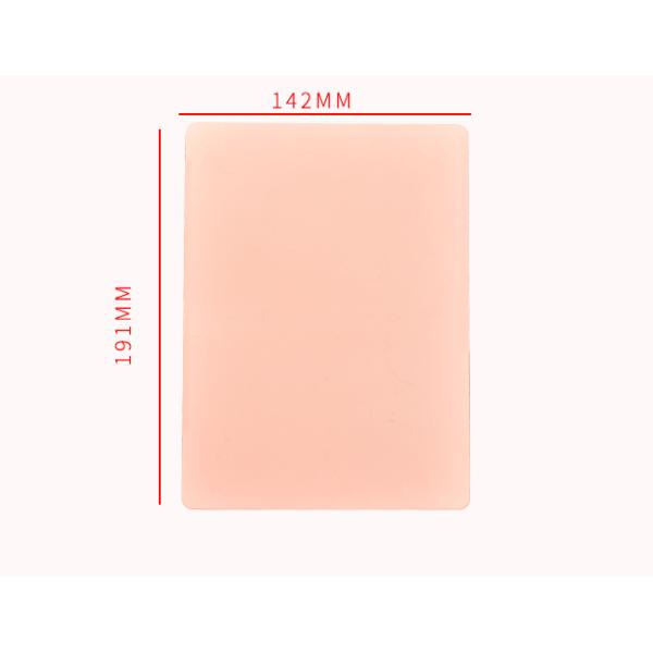 Easy Color Simulation 3D Blank Practice Makeup Sheets With Natural Rubber