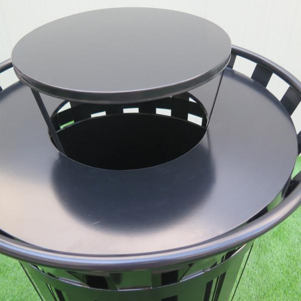 914mm High Waterproof 38 Gallon Trash Can With Cover