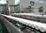 380V Electric Juice Packaging Equipment Neck Tilting Sterilizing Conveyor