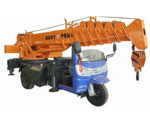 China Small Tricycle Mobile Truck Mounted Hydraulic Crane 3- 5 Ton For Construction on sale