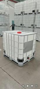  Chemical HDPE IBC Tank Square 1 Ton Plastic Tank White ISO9001 Manufactures