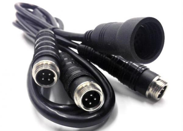 6.5mm OD 13 Pin Din Vehicle Camera Cable For Car Security System
