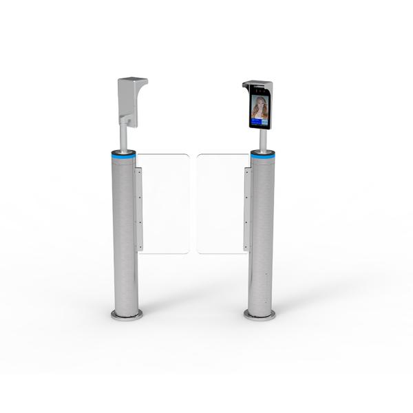 Quality Face Recognition Speed Barrier Gate High Security Low Noise Infrared Sensor Alarm System 650-145CM Width for sale