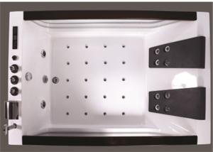  Electronic Control Large Jacuzzi Bathtub , Jacuzzi Air Tub With 8 Hydrotherapy Jets Manufactures