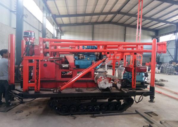Quality Four Wheel Basement Exploration Core Drill Rigs Drilling Rig For Geological for sale