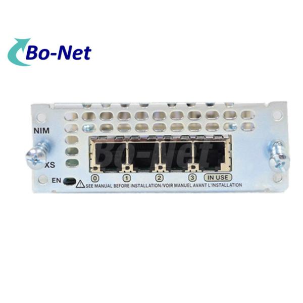 Quality Original CISCO NIM-4FXS New in Box 4000 Series Modules 4-Port Network Interface Module FXS FXS-E and DID for ISR4451-X for sale