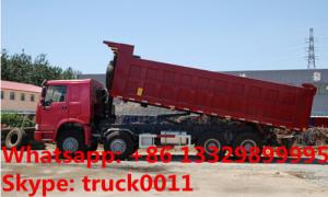  Hot sale Shacman brand 8*4 40tons dump tipper truck, best price Shacman Brand heavy duty 40tons dump tipper truck Manufactures