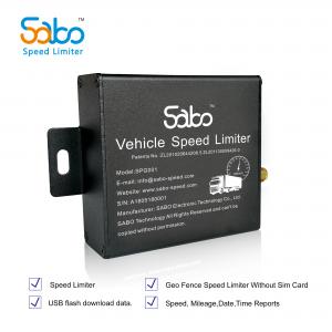  2km/h Programmable Black No Sim Card Vehicle Speed Limiter Manufactures