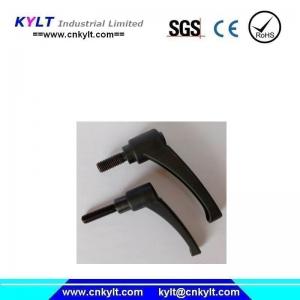 Aluminum Injection Moulding Handle with plastic molding knob