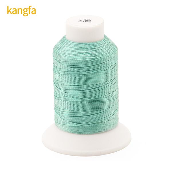 3ply Yarn Count 100% Polyester Sewing Thread TEX90 for Leather Crochet Free Sample