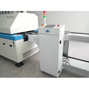 Full Automatic SMT Unloader Transfer PCB With 1 Set Of Electric Control Box