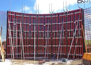  Concrete Wall Formwork System , Steel Wall Formwork For Straight Wall Manufactures